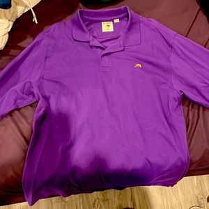 Perlis clothing long sleeve polo